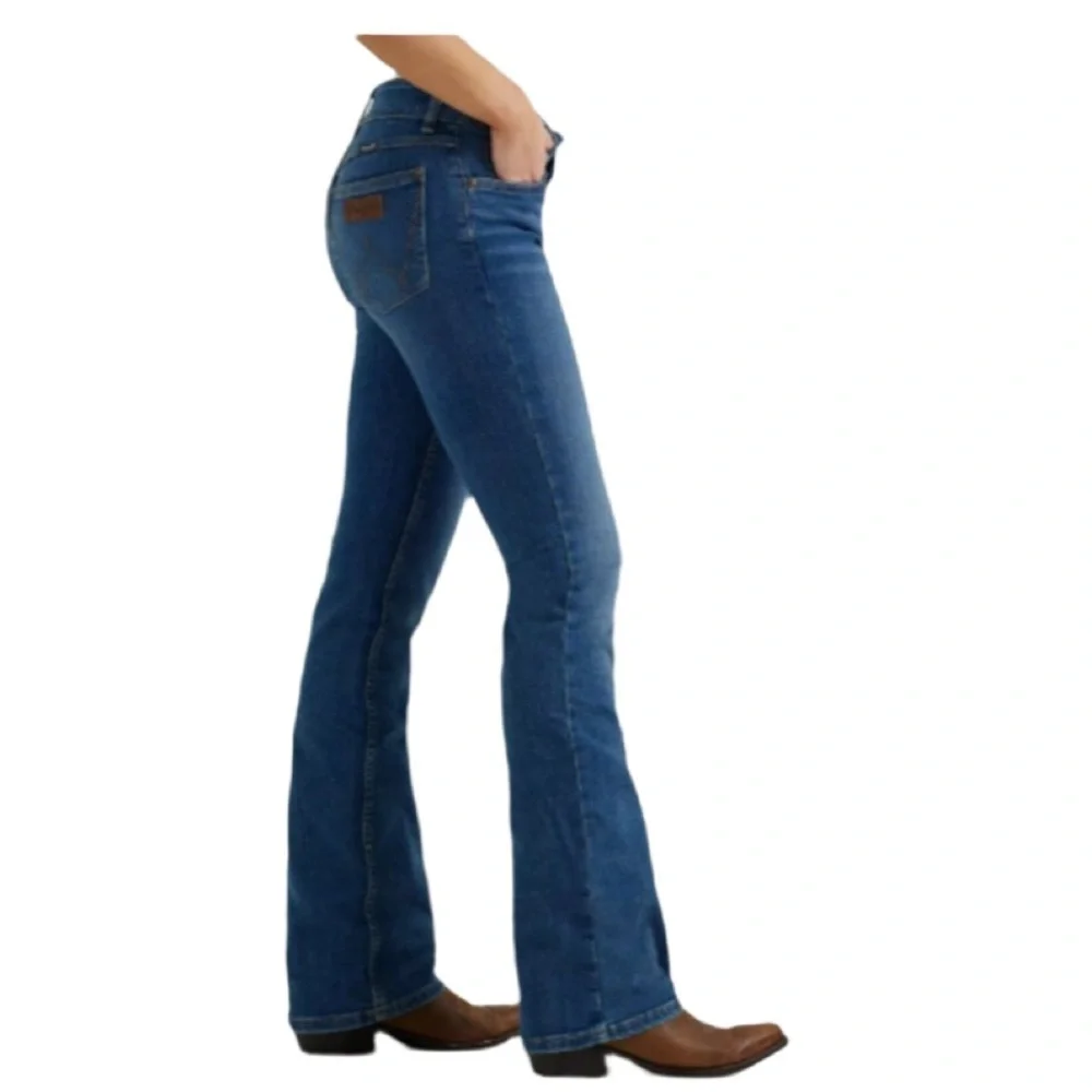 WRANGLER Retro Mae Bootcut Jeans Size 13 x 32 - Picture 7 of 10